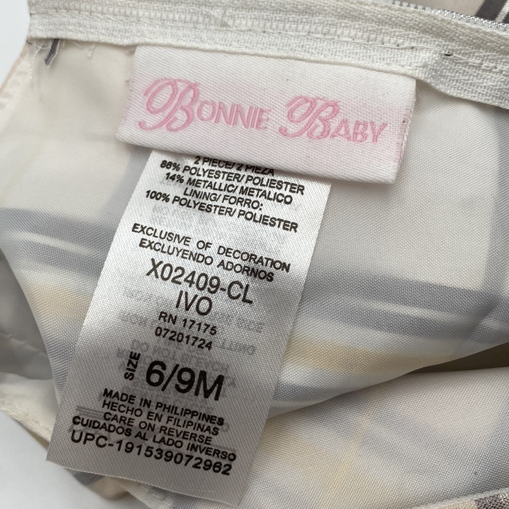 Beautiful Bonnie Baby Dress size 6-9 M - Picture 3 of 3